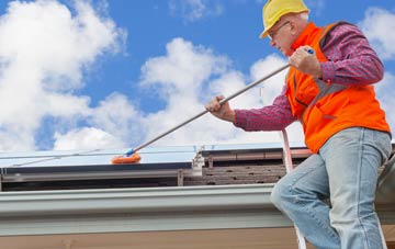 Little Welland soft wash roof cleaning